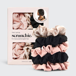 Assorted Satin Sleep Scrunchies