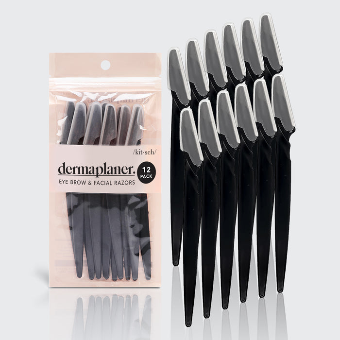 Dermaplaning Tool 12pk - Black