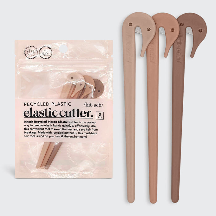 Multicolor Elastic Cutters 3pc Set