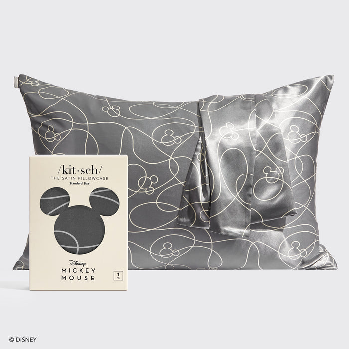 Mickey/ Minnie x Kitsch Pillowcase Standard - Mickey Maze