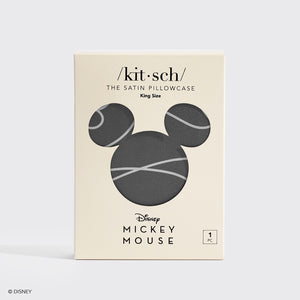 Kitsch x Mickey and Minnie Satin King Pillowcase - Mickey Maze