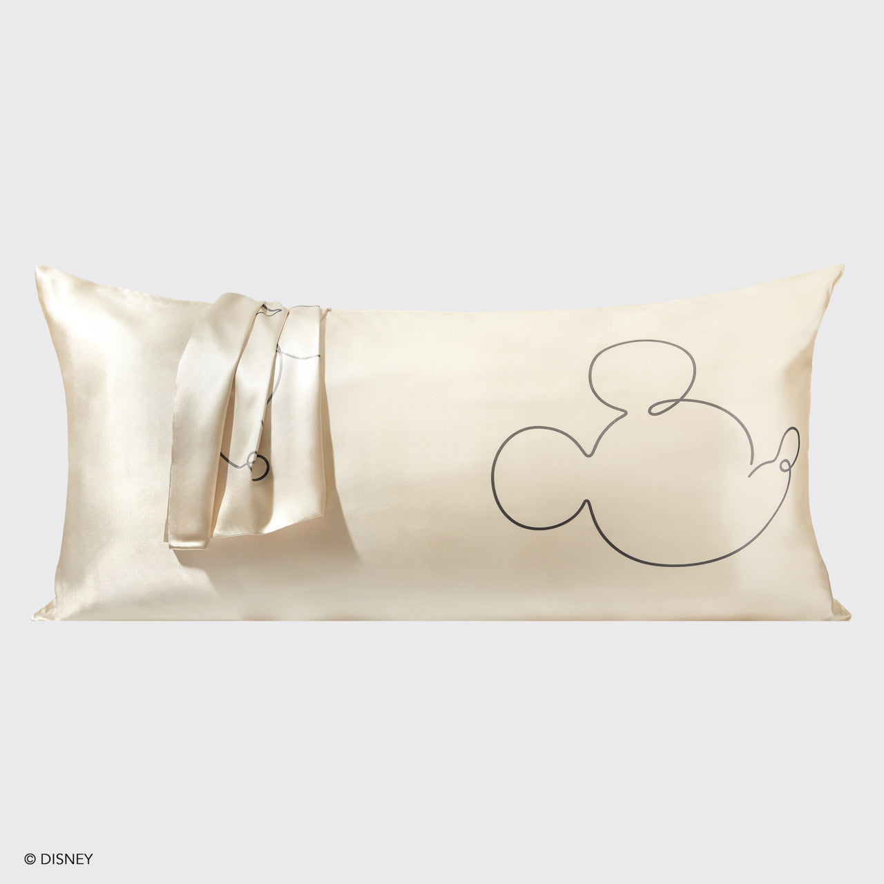 Kitsch x Mickey and Minnie Satin King Pillowcase - Mr. Mouse