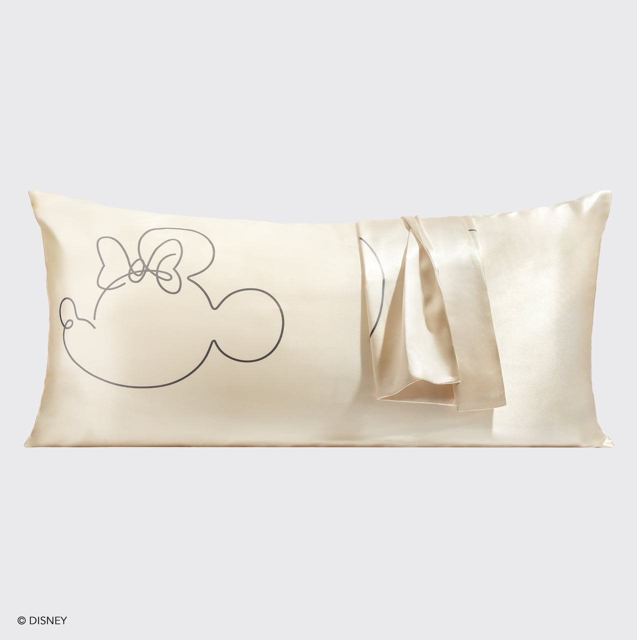 Kitsch x Mickey and Minnie Satin King Pillowcase - Mrs. Mouse