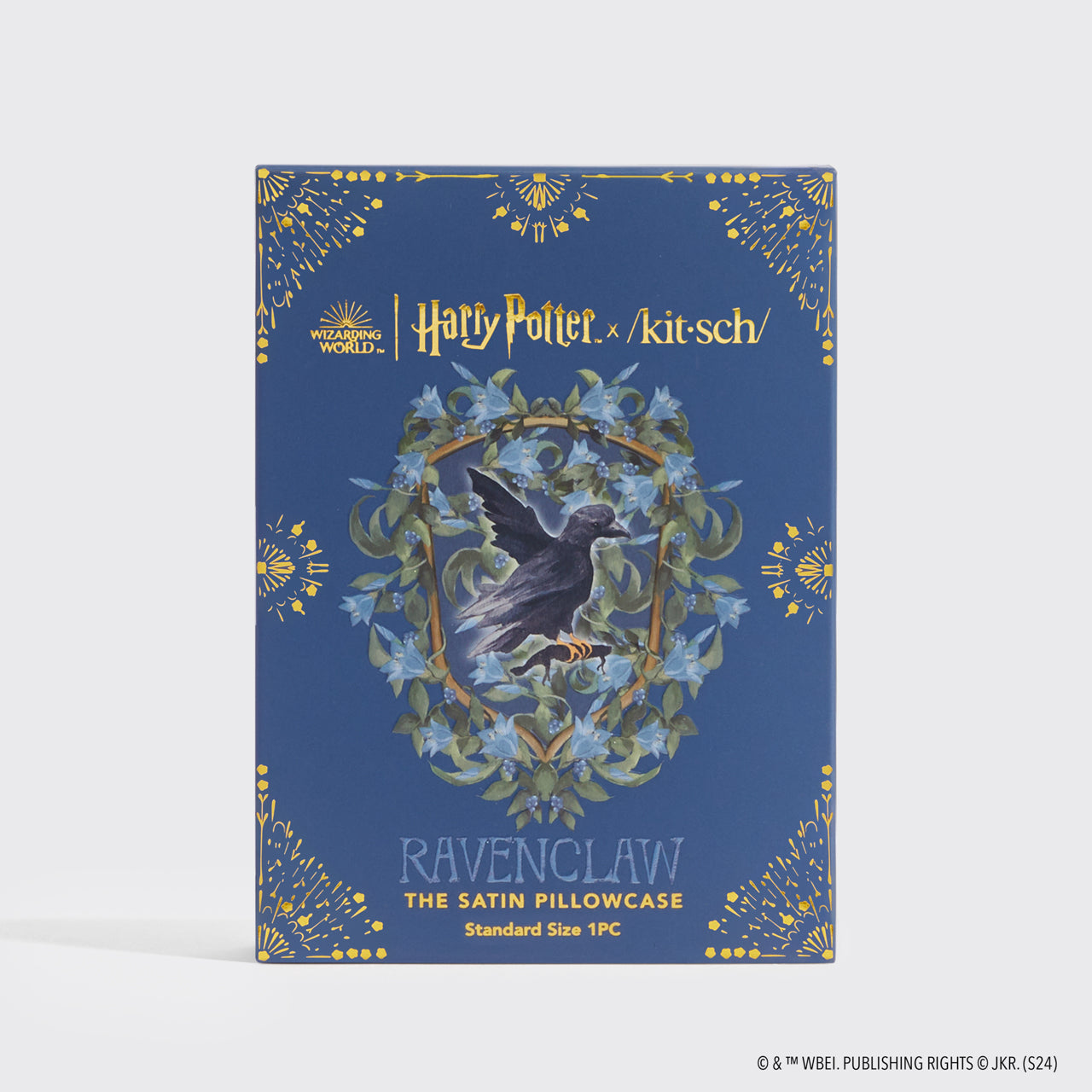 Kitsch x Harry Potter Satin Pillowcase - Ravenclaw