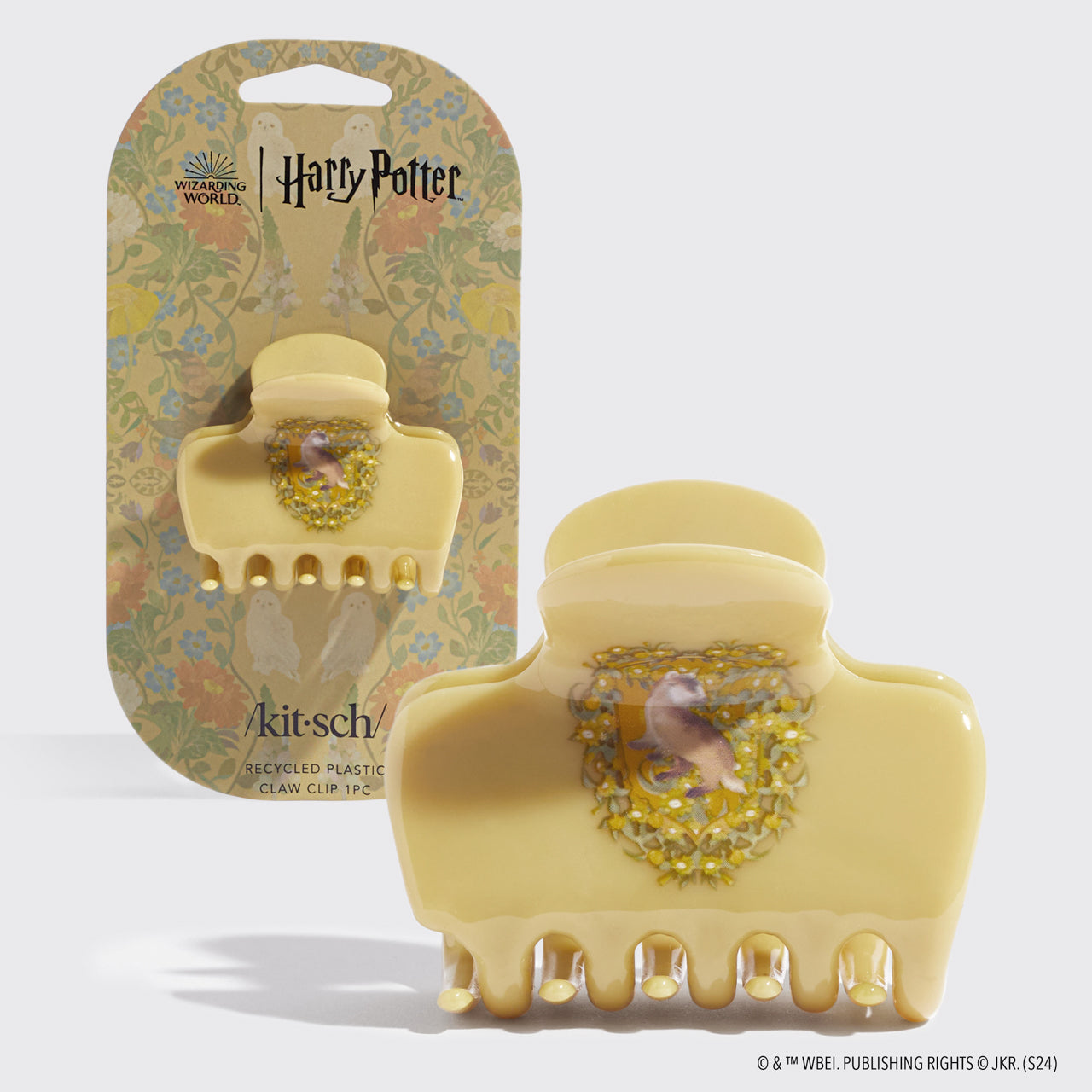 Kitsch x Harry Potter Claw Clip - Hufflepuff